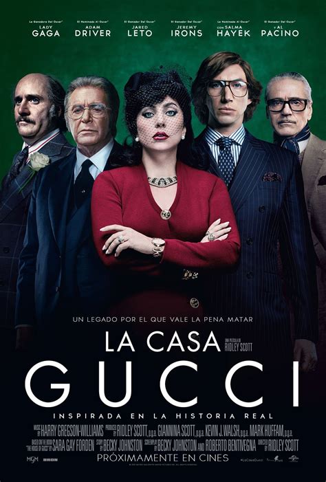 casa gucci pelicula online|house of Gucci movie 2021.